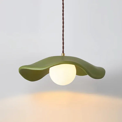 Elegant Natural Leaf Pendant Light - Cofik