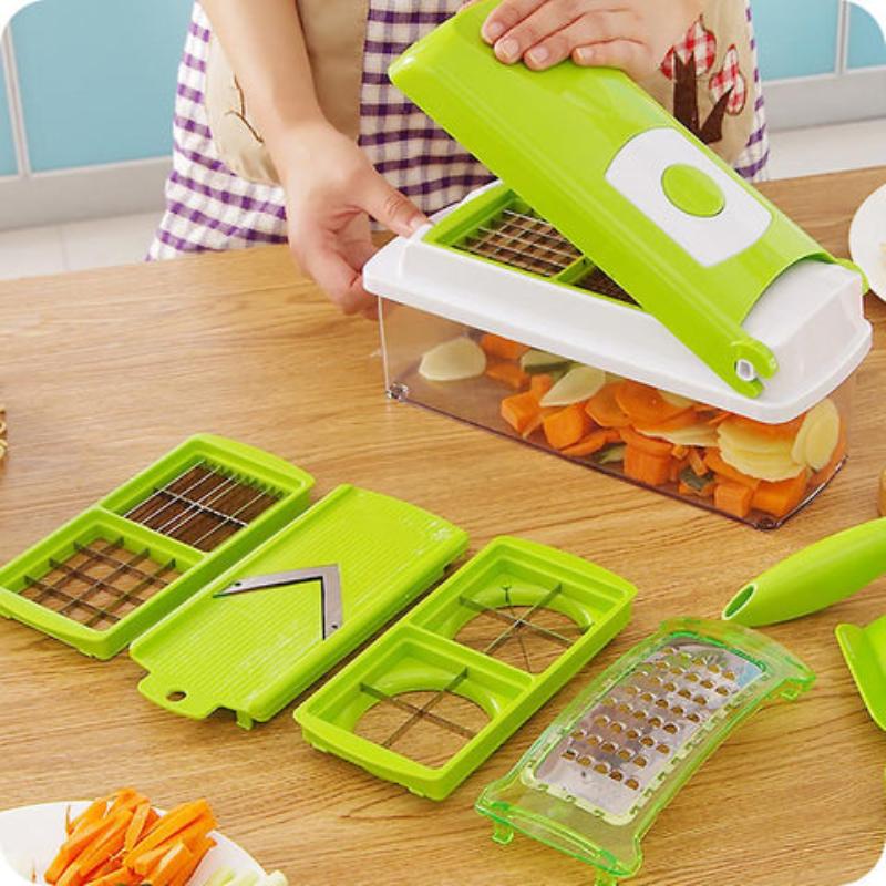 Easy 12-In-1 Veggie Chopper Slicer