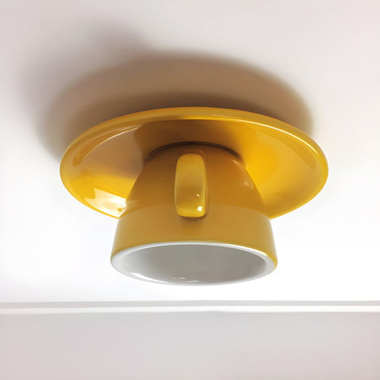 Unique Coffee Cup Shaped LED Ceiling Light Fixture - Cofik