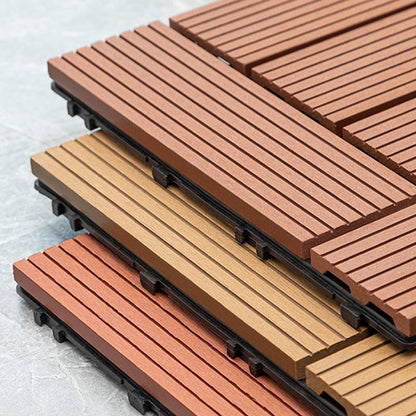 Natural Wood Outdoor Patio Tiles