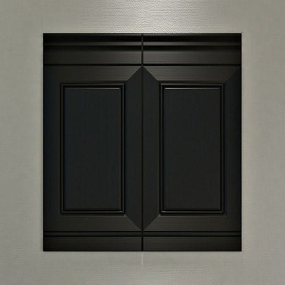 Stylish Interior Wall Panel Geometric Pattern Stick On Decor