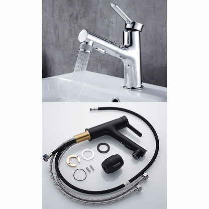 Modern Kitchen Sink Faucet with Pull-Out Spray nozzle