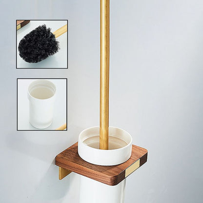 Luxury Gold Bathroom Storage Set