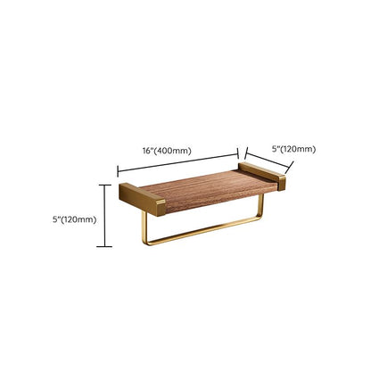 Luxury Gold Bathroom Storage Set