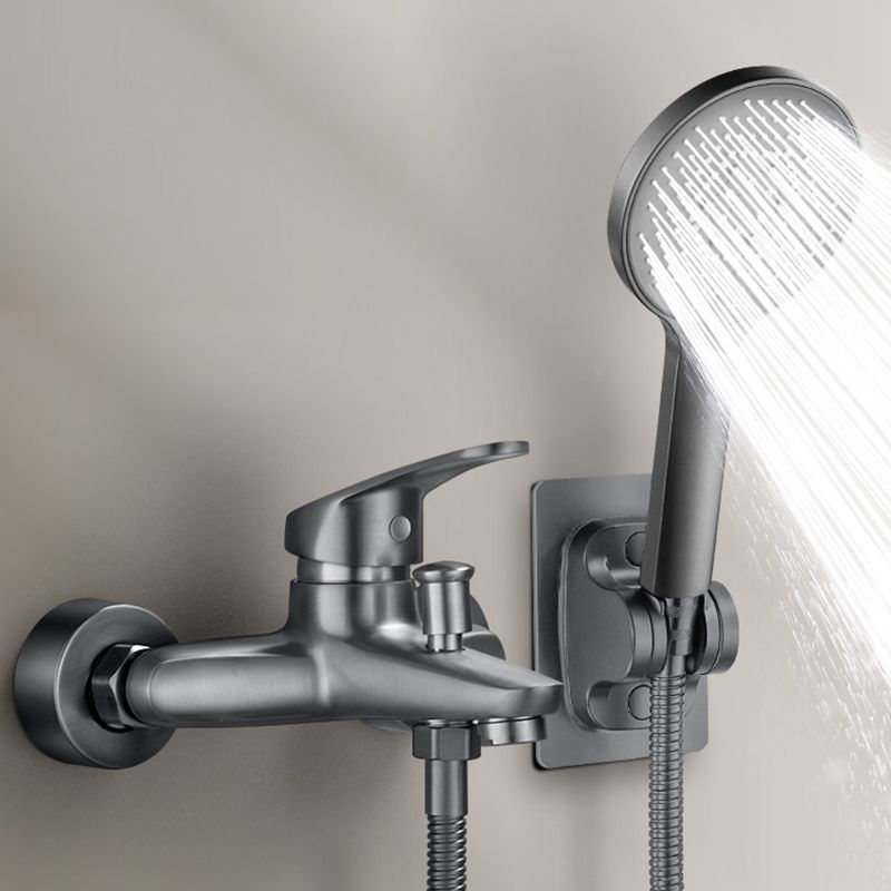 Luxury Bath Faucet Handheld Shower Wall Mount
