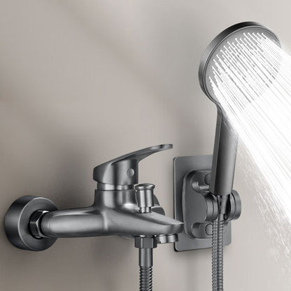 Luxury Bath Faucet Handheld Shower Wall Mount