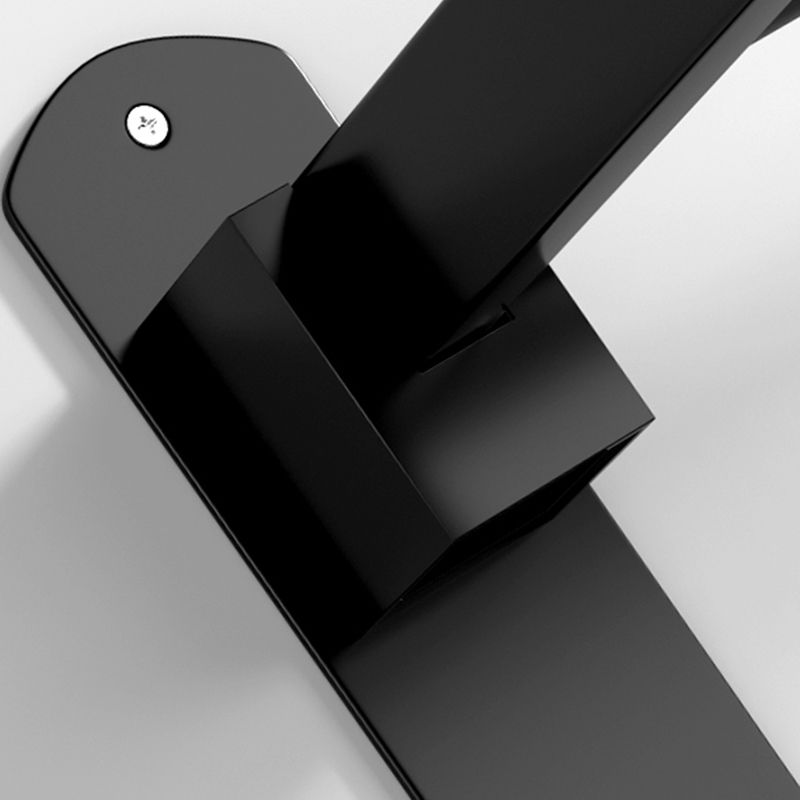 Stylish Black Bathroom Accessory Set Stainless Steel Fixtures