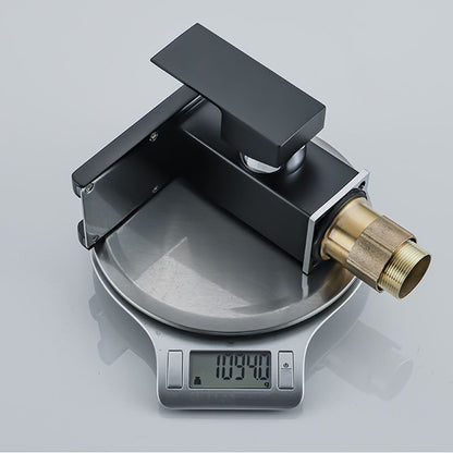 Modern Square LED Bathroom Faucet Mixer Tap