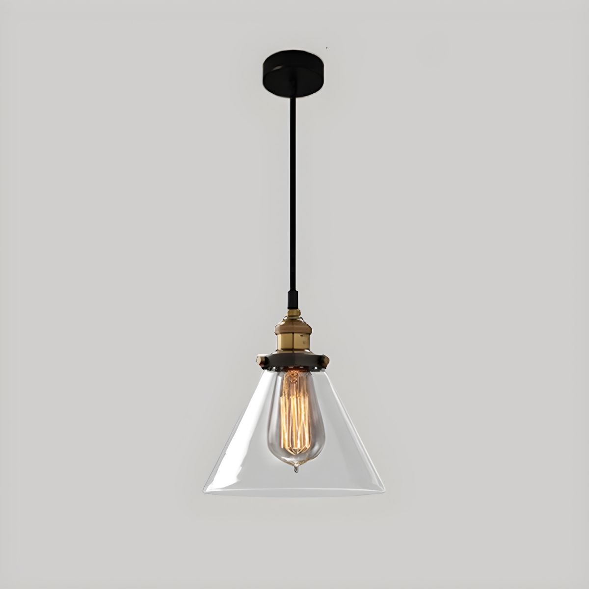 Classic Glass Hanging Light