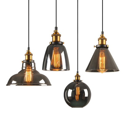 Classic Glass Hanging Light