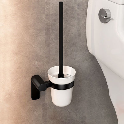 Stylish Bathroom Accessory Set with Towel Rack & Toilet Paper Holder