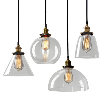 Classic Glass Hanging Light