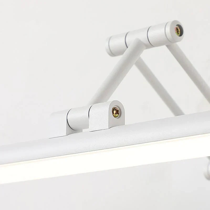 Sleek LED Bathroom Wall Light in Black or White