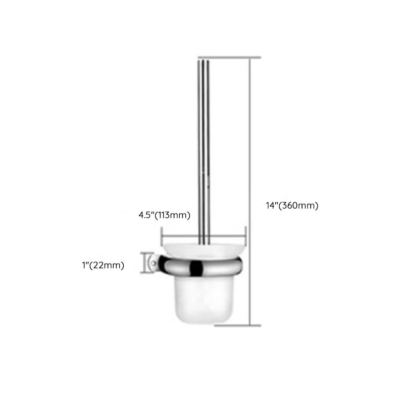 Contemporary Chrome Towel Rack Bathroom Storage Shelf Set