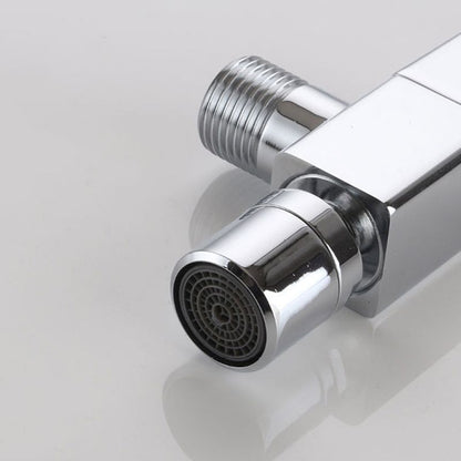 Modern Round Brass Bathroom Faucet Handle