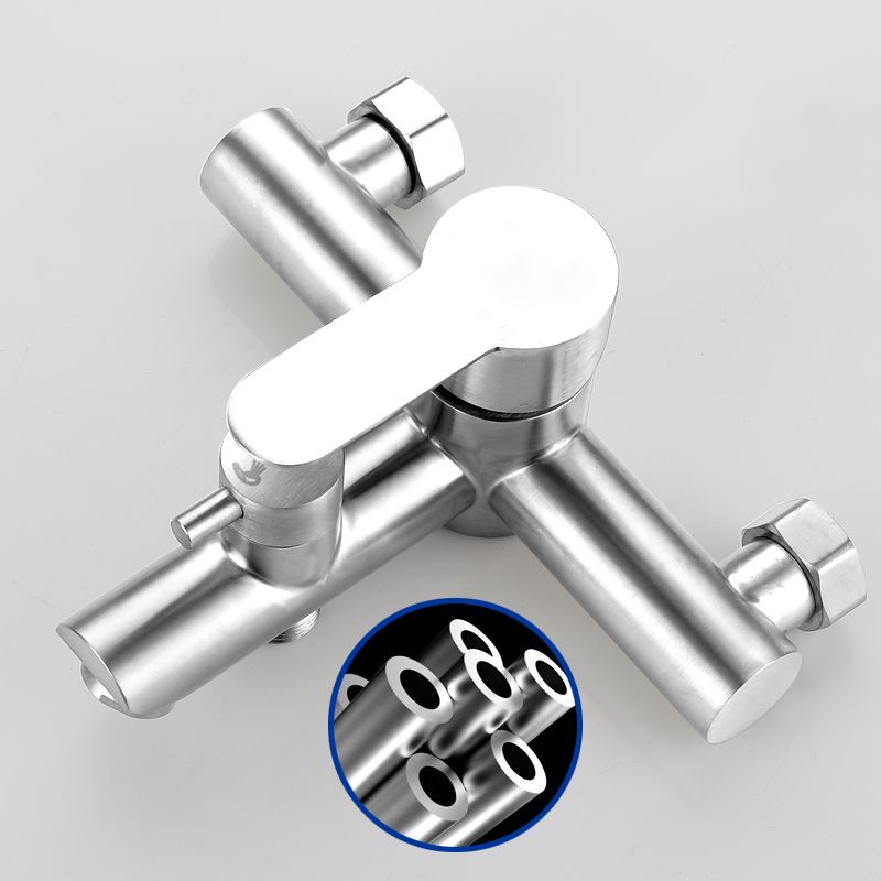 Luxury Stainless Steel Wall Mount Bathtub Faucet
