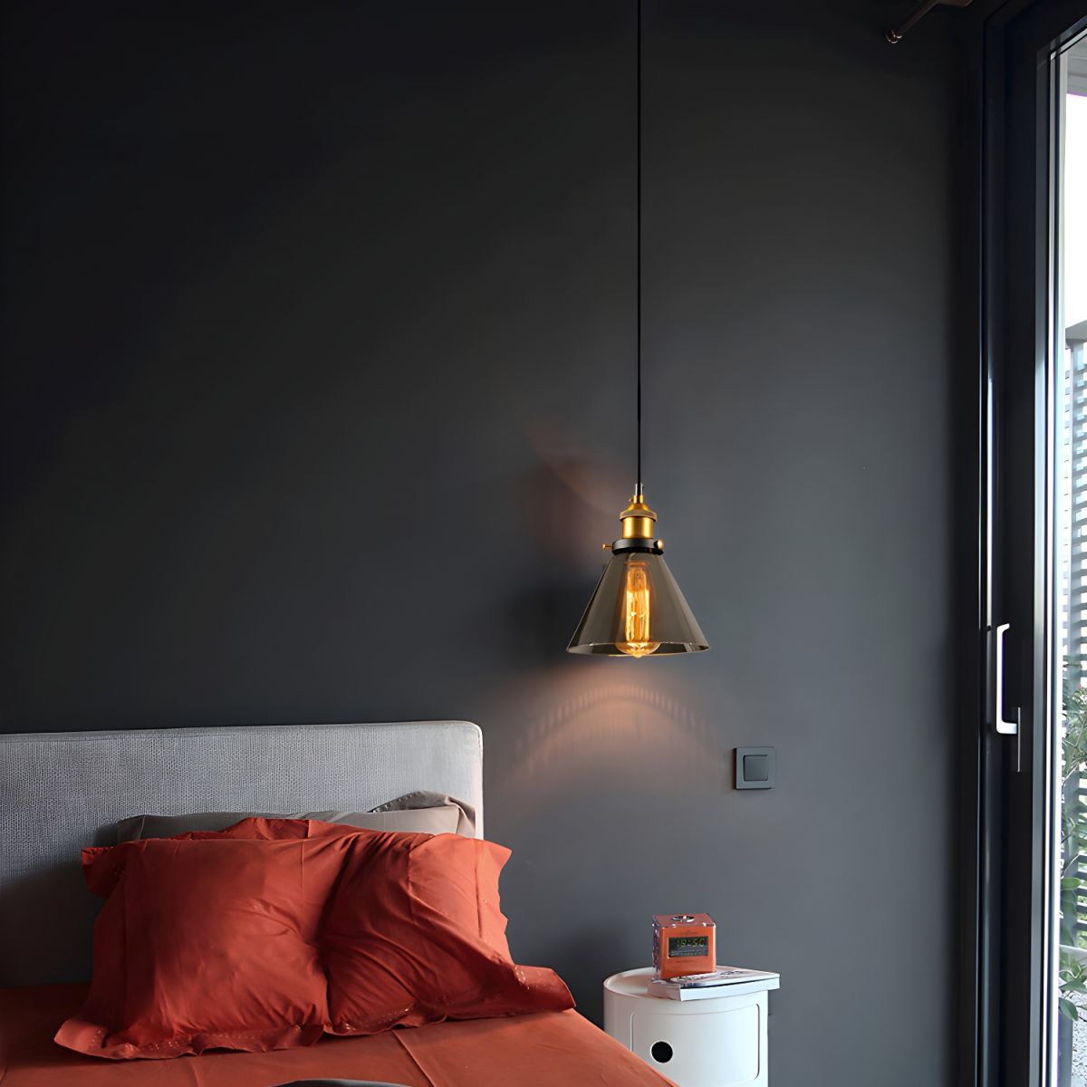 Classic Glass Hanging Light