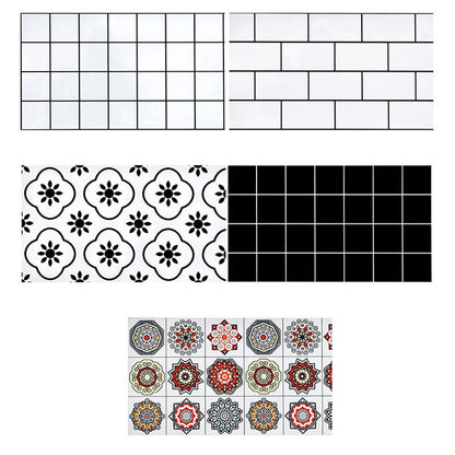 Decorative Mosaic Wall Tile Sticker for Kitchen Bathroom