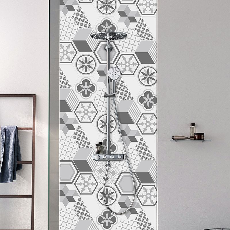 Colorful Hexagon Wall Stickers Removable Tile Decal