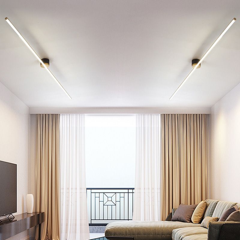 Elegant Straight Line LED Ceiling Light