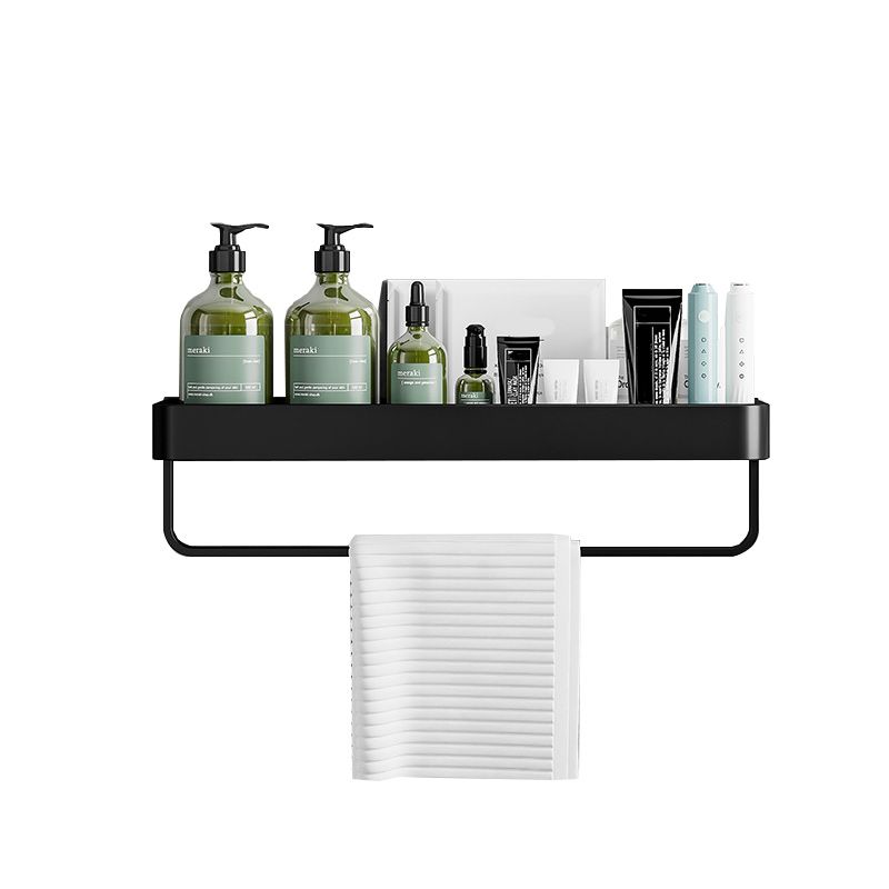 Modern Aluminum Bath Shelf Storage Set
