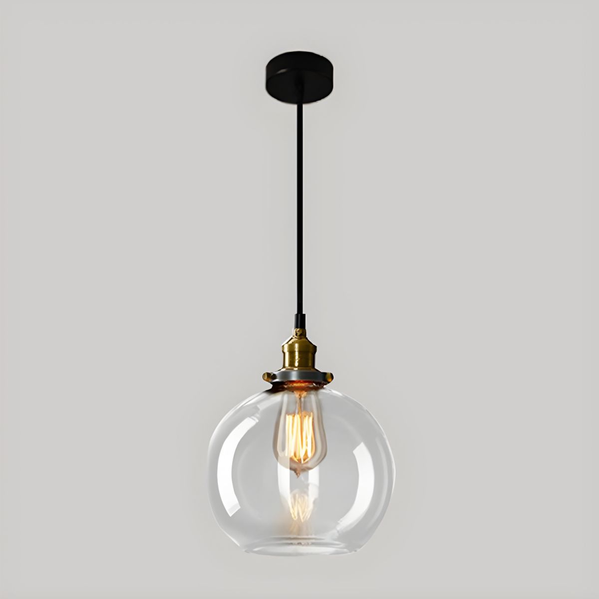 Classic Glass Hanging Light