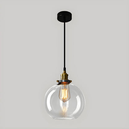 Classic Glass Hanging Light