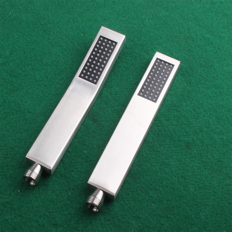 EasyClean Square Shower Head 304 Stainless Steel Handheld Shower
