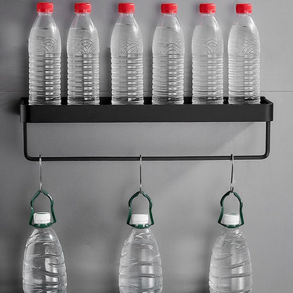 Sleek Stainless Steel Bath Shelf