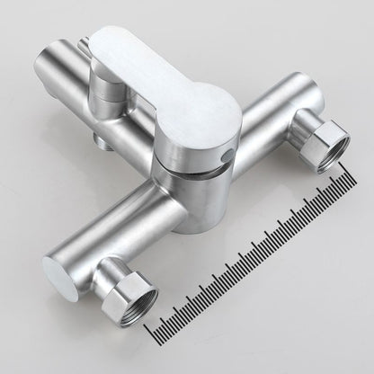 Luxury Stainless Steel Wall Mount Bathtub Faucet