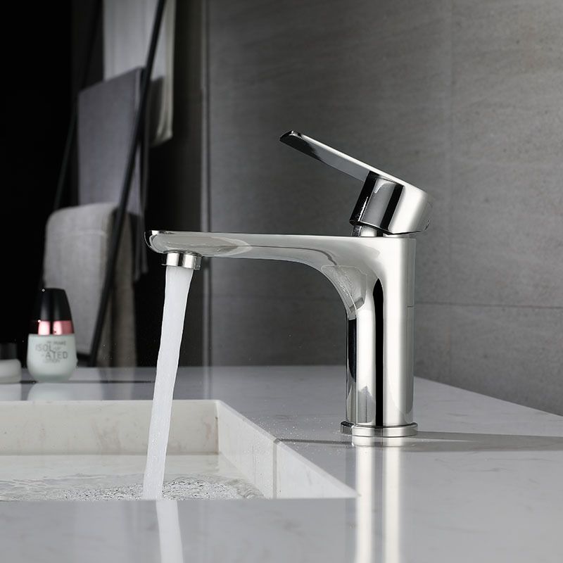 Stylish Copper Single Handle Vessel Sink Faucet