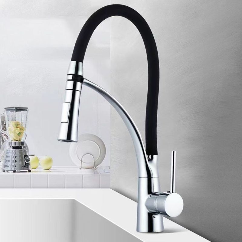 Stylish Touchless Copper Kitchen Faucet with Water Dispenser