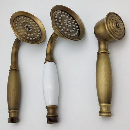 Luxury Brass Wall Mount Shower Head with Hose