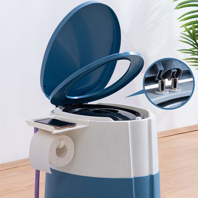Modern Plastic Floor Toilet Bowl with Seat