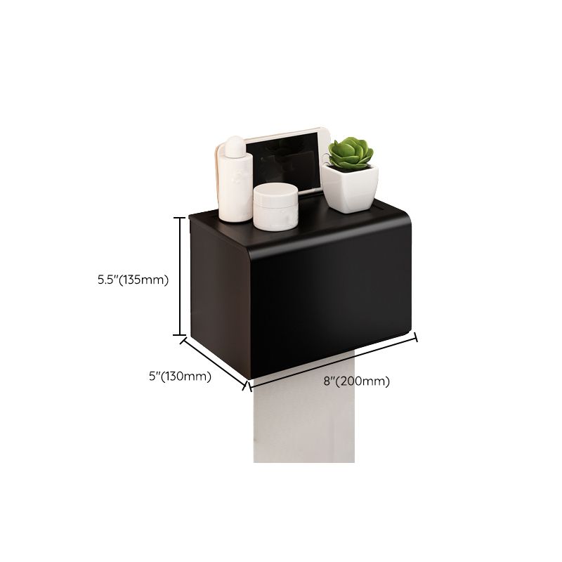 Stylish Bathroom Accessory Set with Towel Rack & Toilet Paper Holder