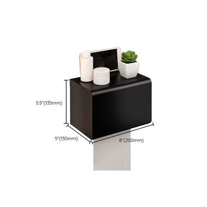 Stylish Bathroom Accessory Set with Towel Rack & Toilet Paper Holder