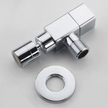 Modern Wall Mount Bathroom Faucet Solid Brass Finish