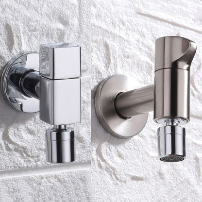 Modern Round Brass Bathroom Faucet Handle