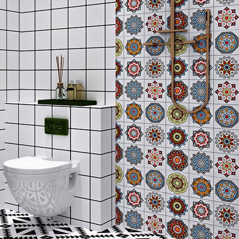 Decorative Mosaic Wall Tile Sticker for Kitchen Bathroom