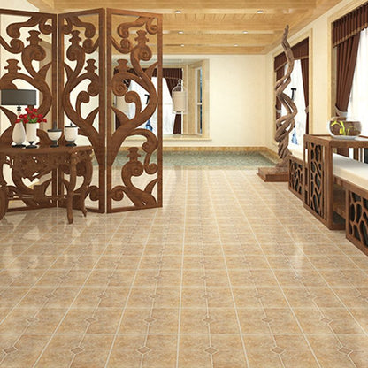 Easy Install Vinyl Floor Tiles with Diamond Pattern