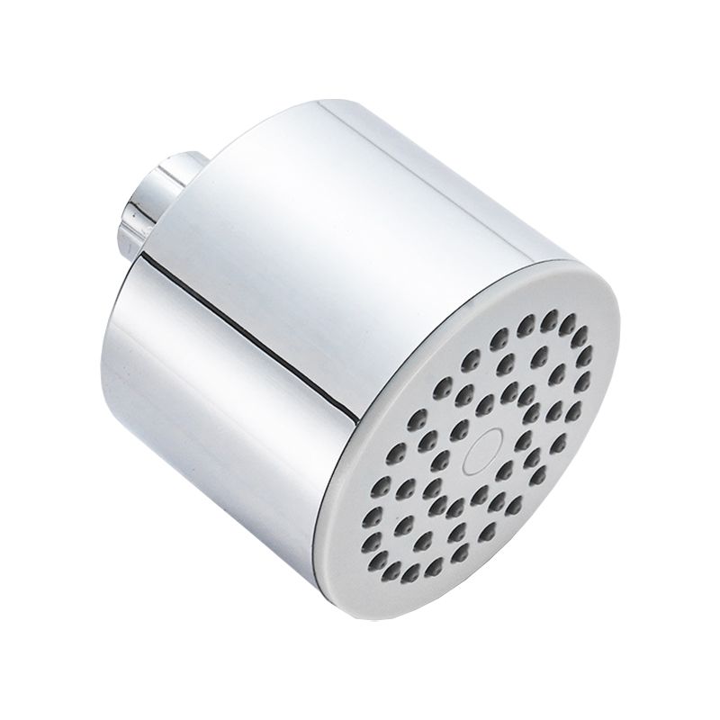 Silver Round Wall Mount Shower Head Stainless Steel