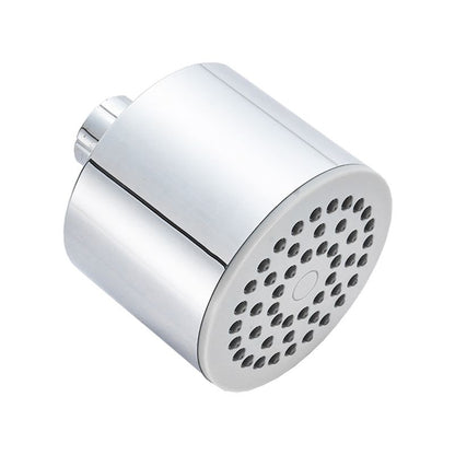 Silver Round Wall Mount Shower Head Stainless Steel