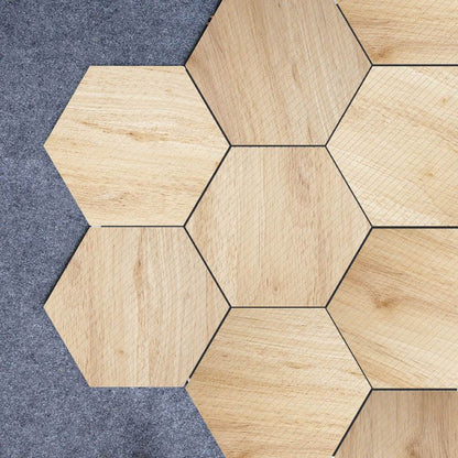 Colorful Hexagon Wall Stickers Removable Tile Decal