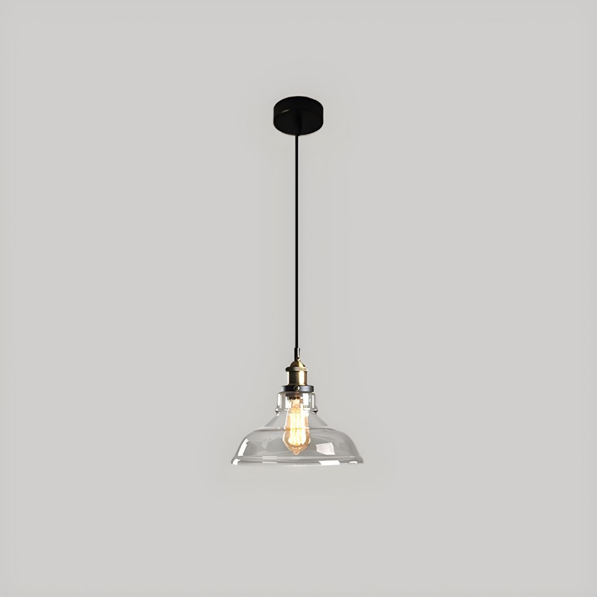 Classic Glass Hanging Light