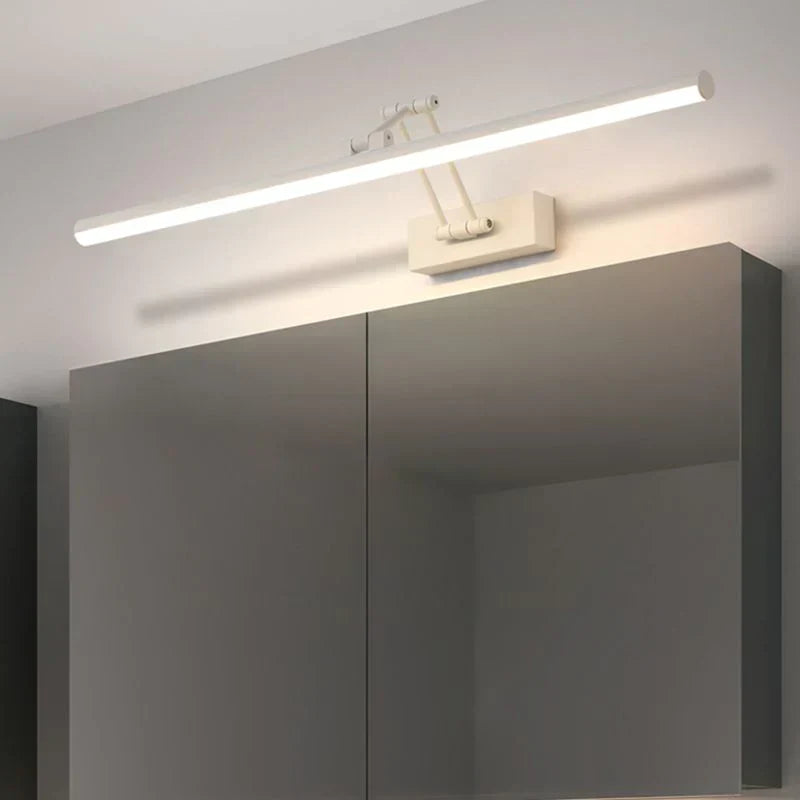 Sleek LED Bathroom Wall Light in Black or White
