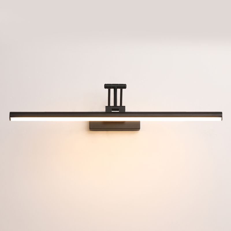 Sleek LED Bathroom Wall Light in Black or White