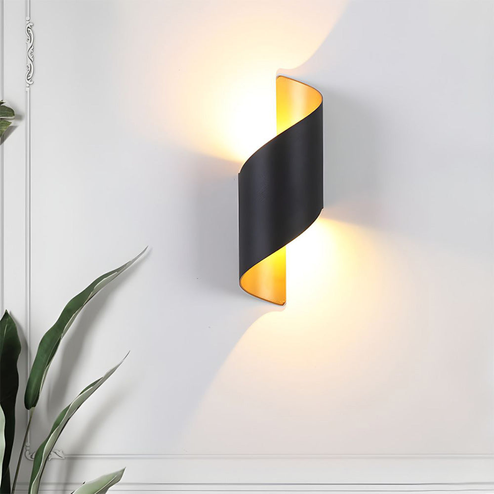 Sleek Metal LED Wall Light