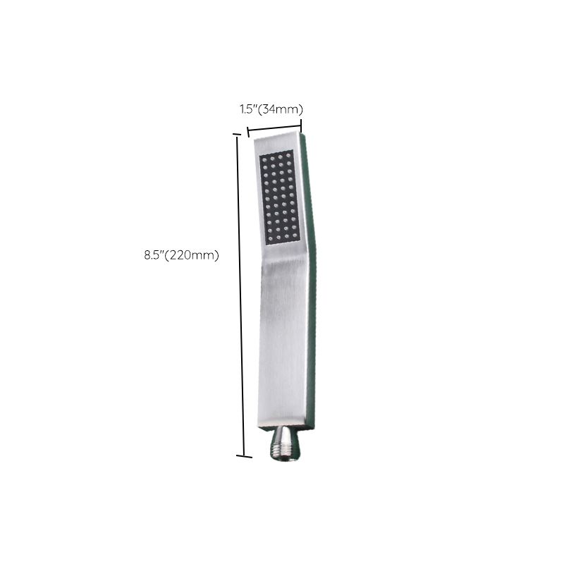 EasyClean Square Shower Head 304 Stainless Steel Handheld Shower