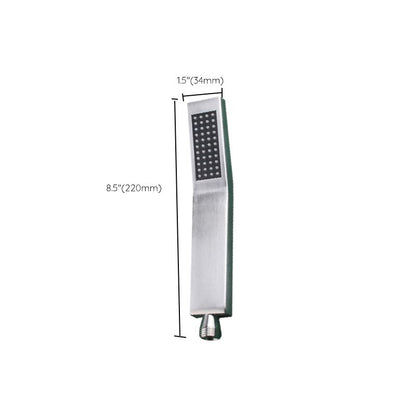 EasyClean Square Shower Head 304 Stainless Steel Handheld Shower