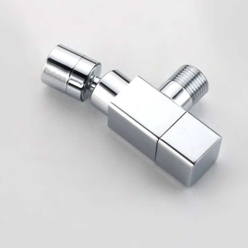 Modern Wall Mount Bathroom Faucet Solid Brass Finish
